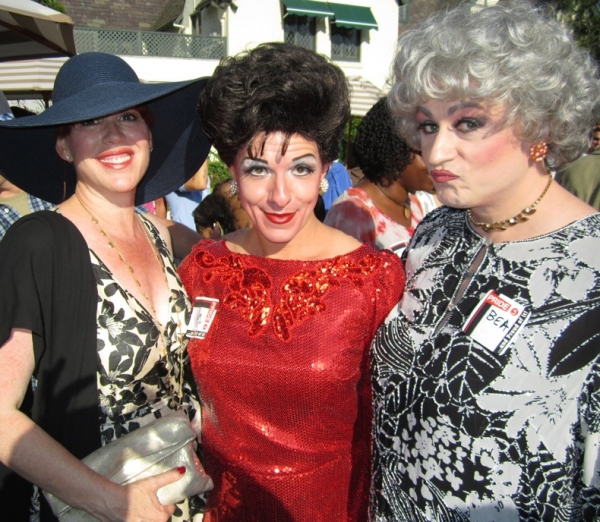 Photo Flash: Peter Mac & John Schaefer Visit LA Mayor's Gay Pride Garden Party  Image