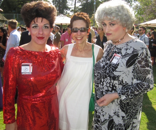 Photo Flash: Peter Mac & John Schaefer Visit LA Mayor's Gay Pride Garden Party Image