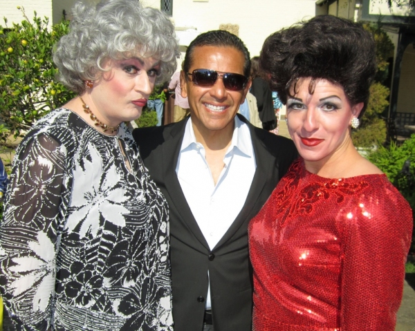 Photo Flash: Peter Mac & John Schaefer Visit LA Mayor's Gay Pride Garden Party Image