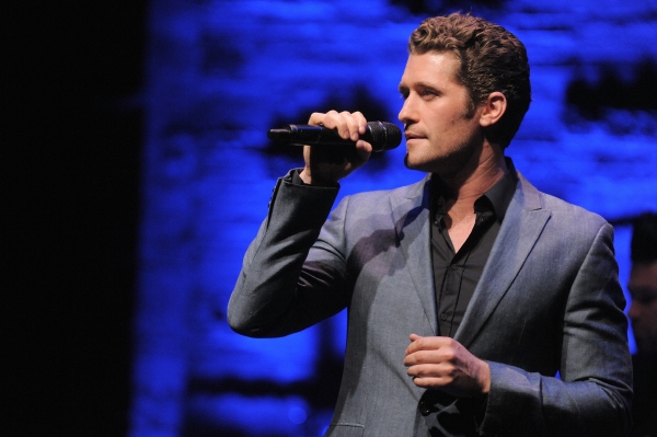 Matthew Morrison performs at the 