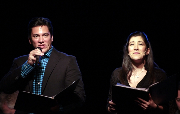 Photo Coverage: Constantine Maroulis & Andrea McArdle Reunite in Air Supply Musical Reading at the Triad Image