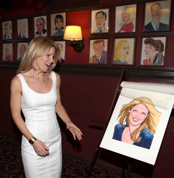 Photo Coverage: NICE WORK IF YOU CAN GET IT's Kelli O'Hara Joins the Sardi's Wall Of Fame! Image