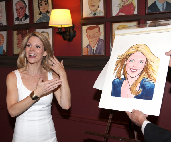 Photo Coverage: NICE WORK IF YOU CAN GET IT's Kelli O'Hara Joins the Sardi's Wall Of Fame! Image