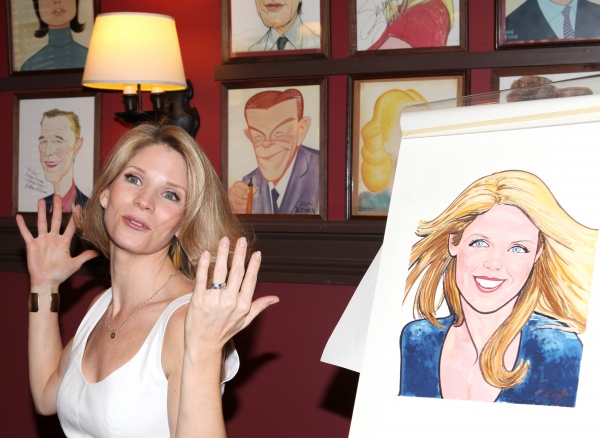 Photo Coverage: NICE WORK IF YOU CAN GET IT's Kelli O'Hara Joins the Sardi's Wall Of Fame! Image