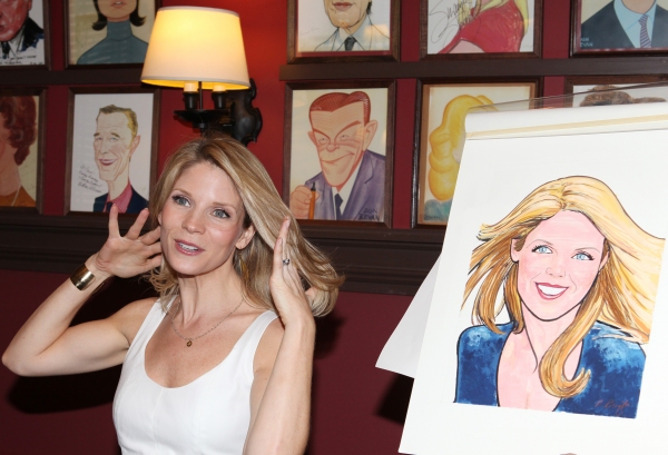 Photo Coverage: NICE WORK IF YOU CAN GET IT's Kelli O'Hara Joins the Sardi's Wall Of Fame! Image