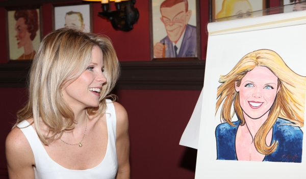 Photo Coverage: NICE WORK IF YOU CAN GET IT's Kelli O'Hara Joins the Sardi's Wall Of Fame! Image