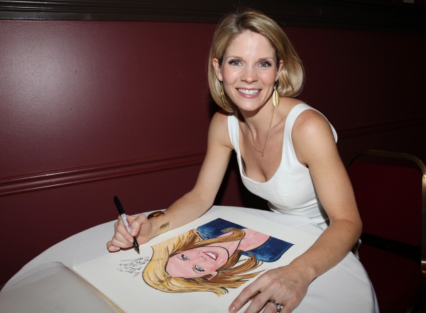 Photo Coverage: NICE WORK IF YOU CAN GET IT's Kelli O'Hara Joins the Sardi's Wall Of Fame! Image