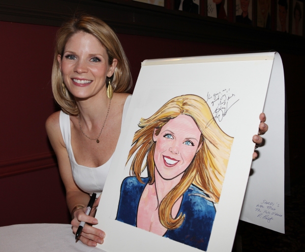 Photo Coverage: NICE WORK IF YOU CAN GET IT's Kelli O'Hara Joins the Sardi's Wall Of Fame! Image