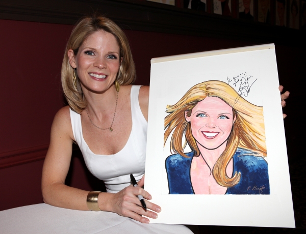 Photo Coverage: NICE WORK IF YOU CAN GET IT's Kelli O'Hara Joins the Sardi's Wall Of Fame! Image