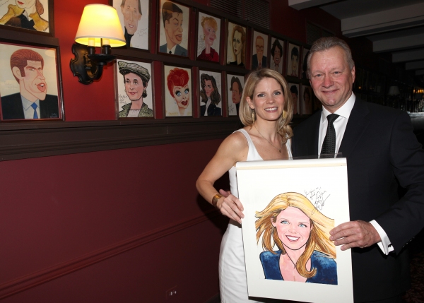 Photo Coverage: NICE WORK IF YOU CAN GET IT's Kelli O'Hara Joins the Sardi's Wall Of Fame! Image