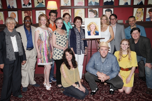Photo Coverage: NICE WORK IF YOU CAN GET IT's Kelli O'Hara Joins the Sardi's Wall Of Fame! Image