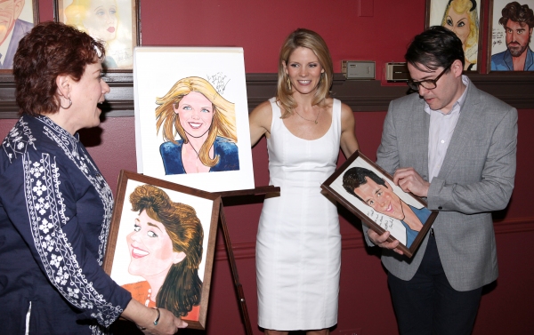 Photo Coverage: NICE WORK IF YOU CAN GET IT's Kelli O'Hara Joins the Sardi's Wall Of Fame! Image