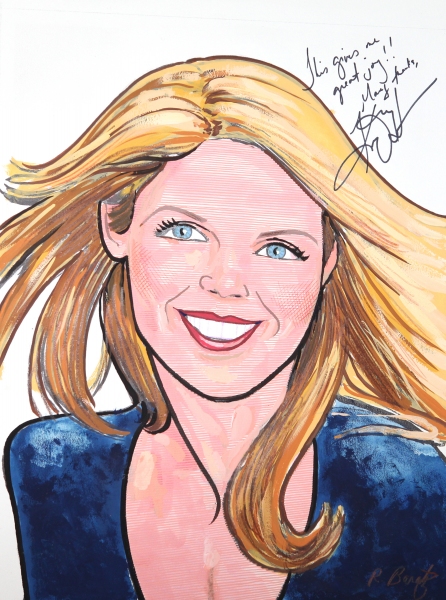 Photo Coverage: NICE WORK IF YOU CAN GET IT's Kelli O'Hara Joins the Sardi's Wall Of Fame! Image
