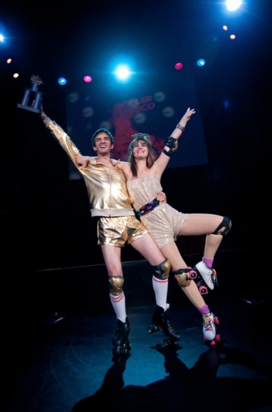 Photo Flash: First Look at Pre-NY Tryout of ROLLER DISCO THE MUSICAL in Boston! Image