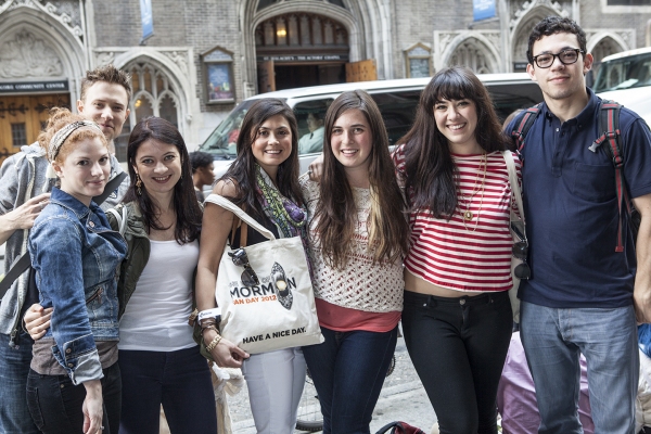 Photo Coverage: Inside THE BOOK OF MORMON's Fan Performance! Image