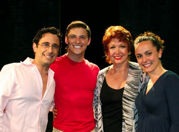 Photo Flash: Donna McKechnie and John Cunningham Visit SILENCE! The Musical Image