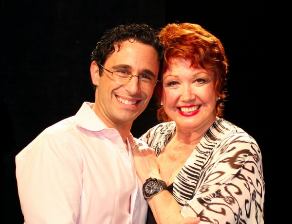 Photo Flash: Donna McKechnie and John Cunningham Visit SILENCE! The Musical Image