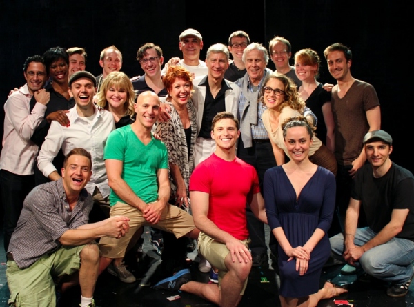 Photo Flash: Donna McKechnie and John Cunningham Visit SILENCE! The Musical Image