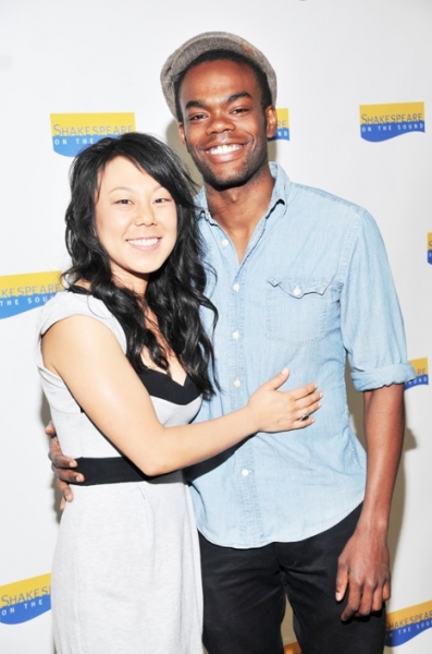 Ali Ahn and William Jackson Harper
 Photo