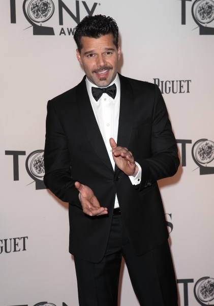 Ricky Martin pictured at the 66th Annual Tony Awards held at The Beacon Theatre in Ne Photo