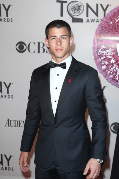 Nick Jonas pictured at the 66th Annual Tony Awards held at The Beacon Theatre in New  Photo