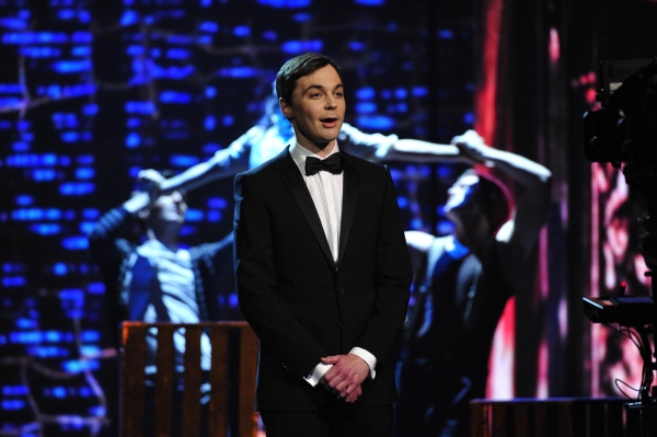Jim Parsons at the 66th annual Tony Awards in New York on June 10, 2012 Photo