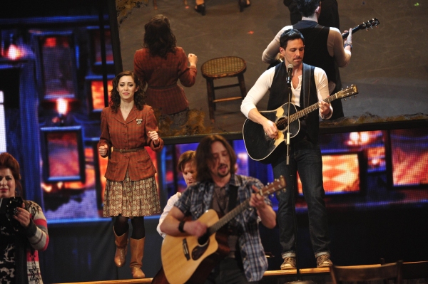 Steve Kazee and the cast of "Once" at the 66th annual Tony Awards in New York on June Photo