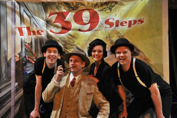 Photo Flash: Toby Miller, Jim Shine, David Thornton & Laura Cable in Sierra Rep's THE 39 STEPS Image