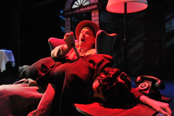 Photo Flash: Toby Miller, Jim Shine, David Thornton & Laura Cable in Sierra Rep's THE 39 STEPS Image