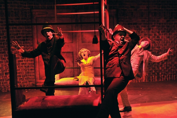 Photo Flash: Toby Miller, Jim Shine, David Thornton & Laura Cable in Sierra Rep's THE 39 STEPS Image