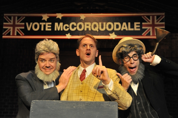 Photo Flash: Toby Miller, Jim Shine, David Thornton & Laura Cable in Sierra Rep's THE 39 STEPS Image