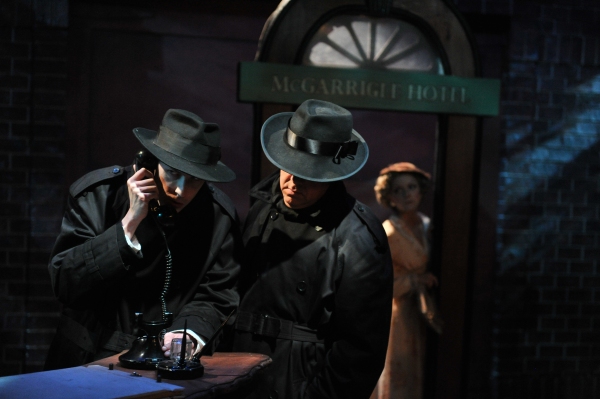 Photo Flash: Toby Miller, Jim Shine, David Thornton & Laura Cable in Sierra Rep's THE 39 STEPS Image
