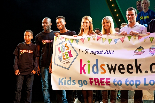 Photo Coverage: Society of London Theatre Launches The 2012 KIDS' WEEK With SHREK, TOP HAT, SPAMALOT And More! Image