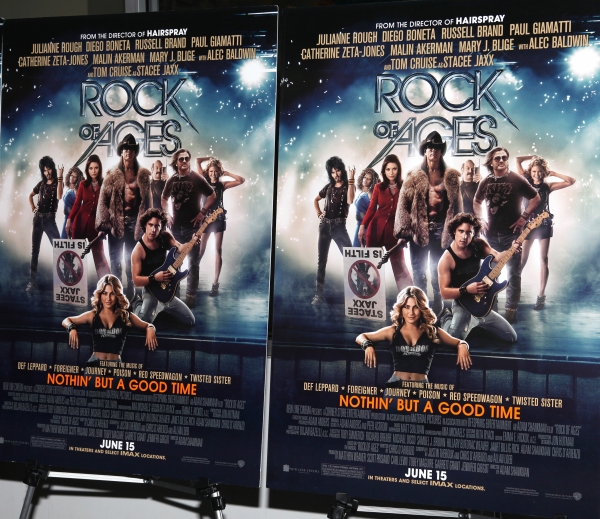 Photo Coverage: Broadway Celebrates ROCK OF AGES Film in Times Square Image