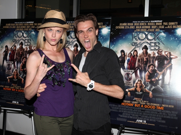 Photo Coverage: Broadway Celebrates ROCK OF AGES Film in Times Square Image