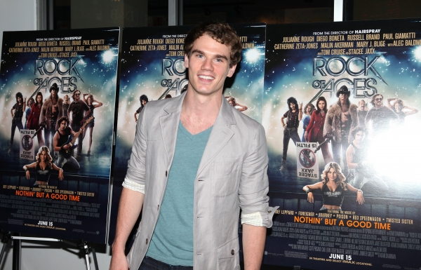 Photo Coverage: Broadway Celebrates ROCK OF AGES Film in Times Square Image