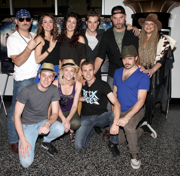The Broadway Cast of 'Rock Of Ages'  Photo
