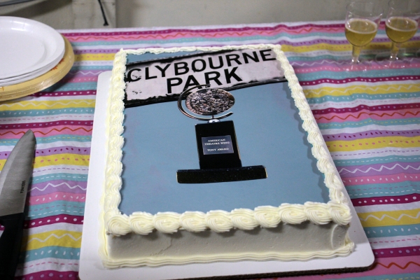 Photo Coverage: CLYBOURNE PARK Celebrates Tony Success with Champagne Toast Image
