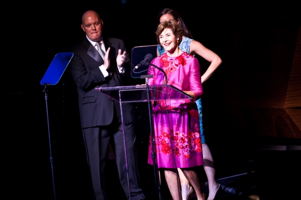 Kevin Ryan and Laura Bush Photo