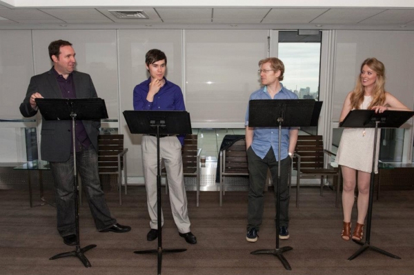 Photo Flash: Anthony Rapp Takes Part in THE PRIDE Reading Image