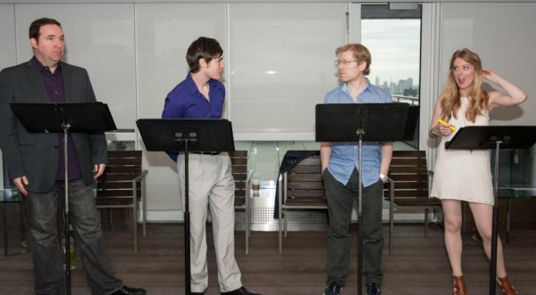 Photo Flash: Anthony Rapp Takes Part in THE PRIDE Reading Image