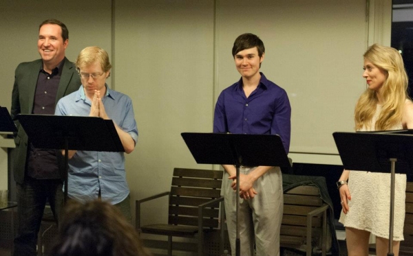 Photo Flash: Anthony Rapp Takes Part in THE PRIDE Reading 