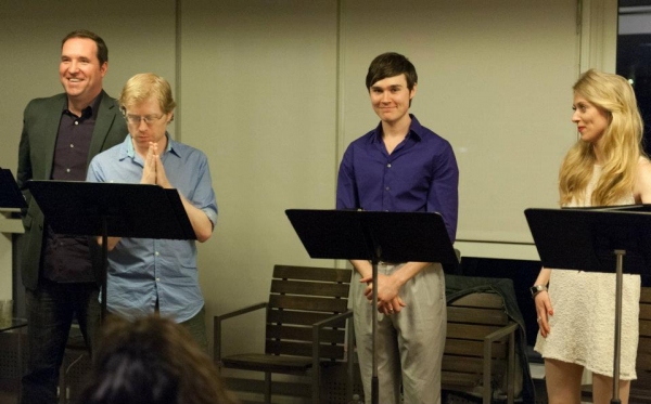 Photo Flash: Anthony Rapp Takes Part in THE PRIDE Reading Image