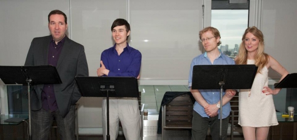 Photo Flash: Anthony Rapp Takes Part in THE PRIDE Reading Image