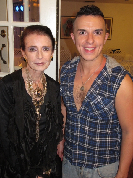 Photo Flash: Margaret O'Brien Visits Peter Mac's GET HAPPY! A 90th BIRTHDAY CELEBRATION Image