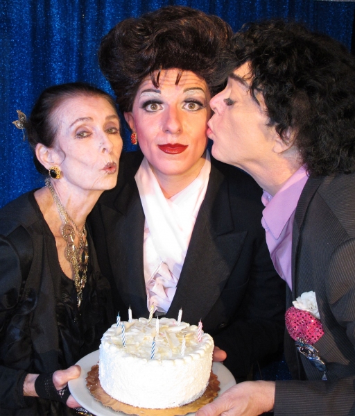 Photo Flash: Margaret O'Brien Visits Peter Mac's GET HAPPY! A 90th BIRTHDAY CELEBRATION Image