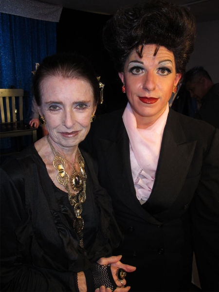 Photo Flash: Margaret O'Brien Visits Peter Mac's GET HAPPY! A 90th BIRTHDAY CELEBRATION Image