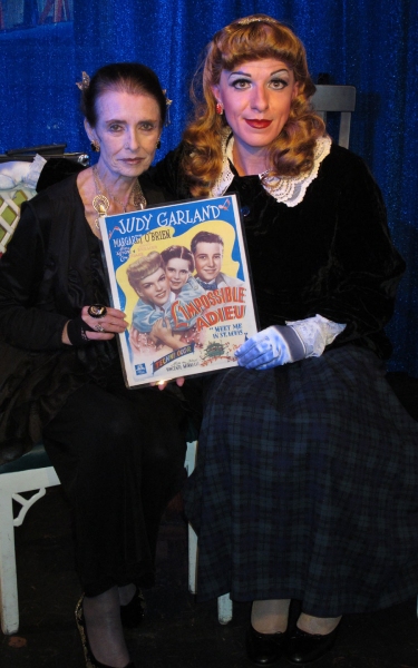 Margaret O'Brien and Peter Mac as Judy Garland Photo
