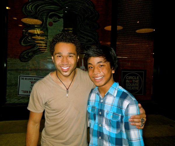 Corbin Bleu (currently plays Jesus), Jon Viktor Corpuz
 Photo