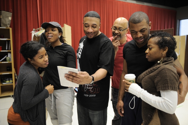 Photo Flash: E. Faye Butler, Felicia Fields et al. in CROWNS' Rehearsal at Goodman Theatre Image
